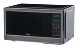 Midea MMDDG11S2SS microondas Gris Solo microondas Mostrador 30 L, Pantalla incorporada, LCD, Botones