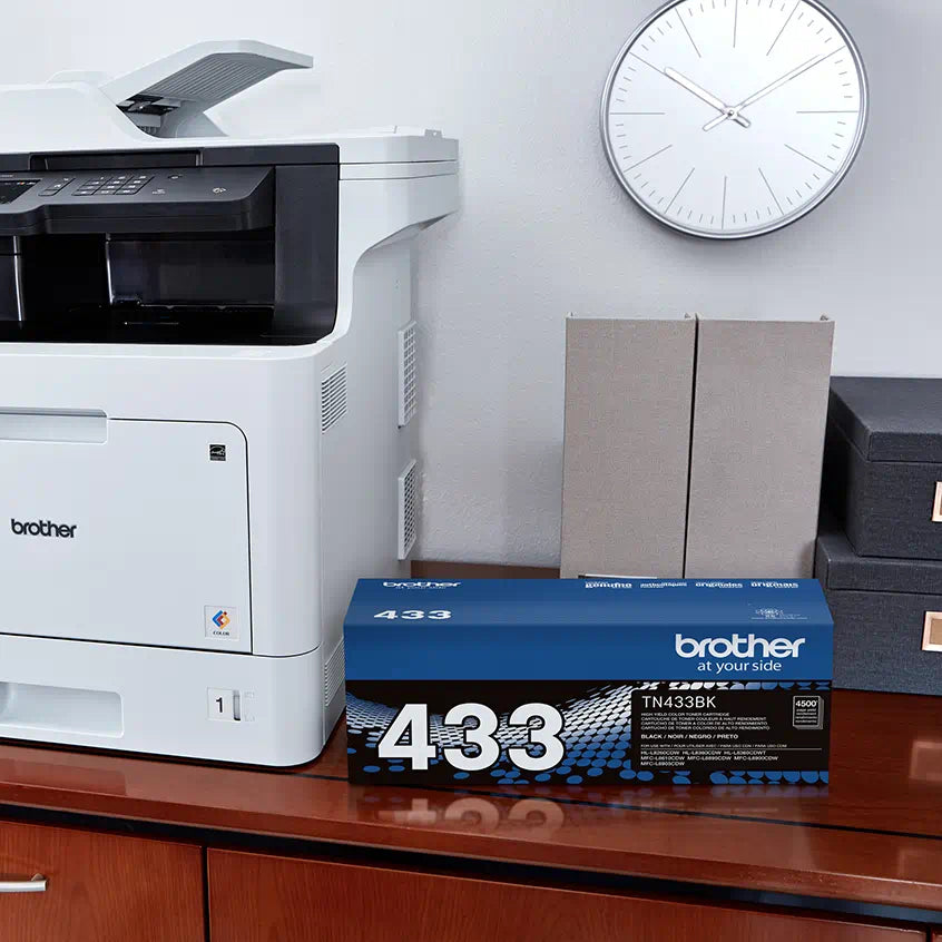 Toner Brother Tn433Bk Negro 4000 Pgs Mfcl8900Cdw