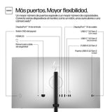 HP Monitor QHD de la serie Pro 7 de 27" - 727pq, 2560 x 1440 Pixeles, Quad HD, LCD