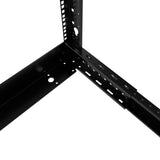 Nexxt Solutions - Rack marco abierto - 4 postes - instalable en el suelo - RAL 9005, negro barniz - 42U - 19"