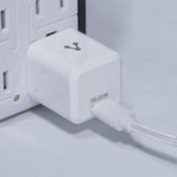 CARGADOR PARA PARED AU-250-V2 QUICK CHARGE 3.0A PD 20W TIPO C BLANCO
