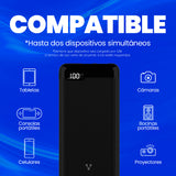 Vorago PB-560 Ión de litio 20000 mAh Negro, PB-560-BK | Baterías externas
