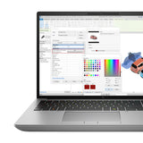 HP ZBook Fury G11 Intel® Core™ i7 i7-13850HX 40.6 cm (16") WUXGA 32 GB DDR5-SDRAM NVIDIA RTX 4000 Ada Wi-Fi 7 (802.11be) Windows 11 Pro AI