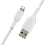CABLE BELKIN USB-A A LIGHTNING TRENZADO