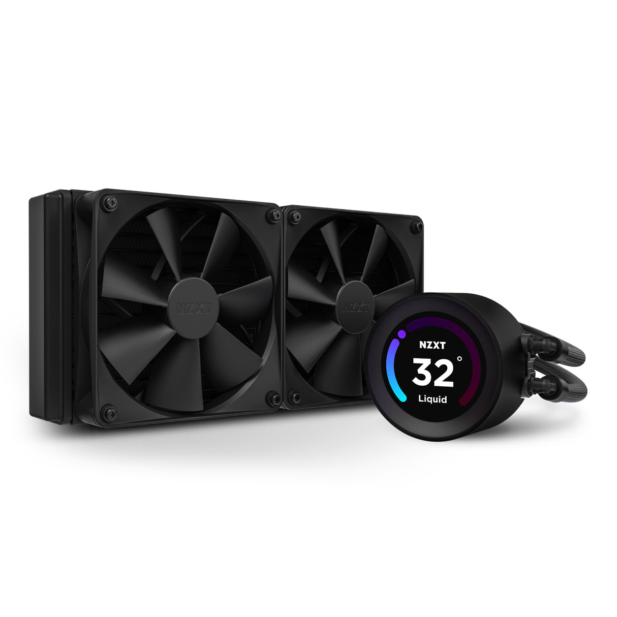 NZXT Kraken Elite 240 Procesador Refrigerador de líquidos todo en uno 12 cm Negro 1 pieza(s)