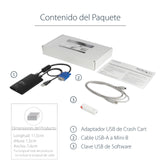 StarTech.com Adaptador Crash Cart USB con Transferencia de Ficheros y Captura de Vídeo Interruptores KVM 1 USB Full HD