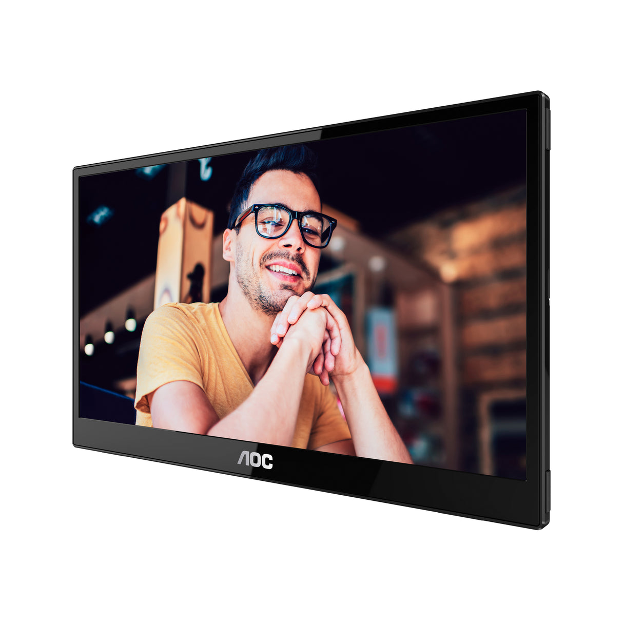 AOC 16T3E Monitor 39,6 cm (15.6") 1920 x 1080 Pixeles W-LED