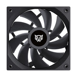 Balam Rush Eolox Glaziar EXG77 Gabinete de la computadora Ventilador 12 cm Negro 1 pieza(s), 0 RPM, 2000 RPM