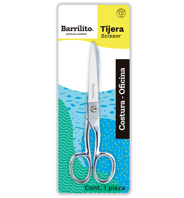 Barrilito 8642-7CN tijera de escritorio y manualidades Tijeras de manualidades, Tijeras de oficina, 