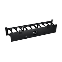 Tripp Lite SRCABLEDUCT2UHD Administrador De Cables Horizontal De 2U De Alta Capacidad (Conducto De Peine Con Tapa De Bis