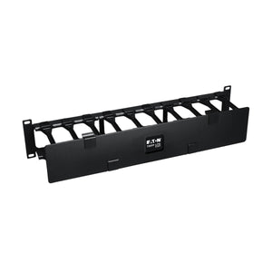 Tripp Lite SRCABLEDUCT2UHD Administrador De Cables Horizontal De 2U De Alta Capacidad (Conducto De Peine Con Tapa De Bis
