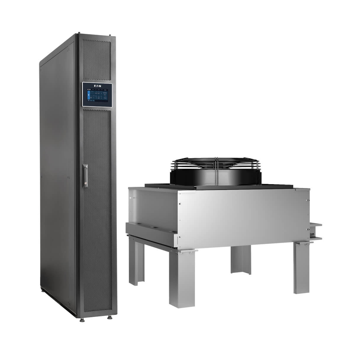 Tripp Lite SRCOOLDXRW25 Equipos de refrigeración para racks Negro, Gris Aluminio, Acero 25800 W