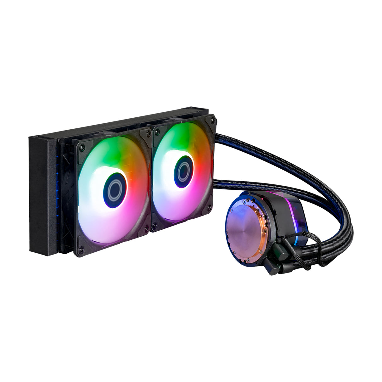 Cooler Master MasterLiquid 240 ATMOS Procesador Kit de enfriamiento líquido 12 cm Negro, 690 RPM, 2500 RPM