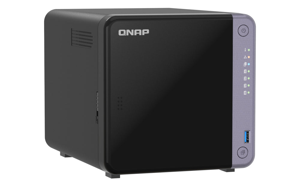 QNAP TS-432X-4G-US Servidor 0 GB SATA, Serial ATA II, Serial ATA III 2.5,3.5 cm (2.5,3.5") Si