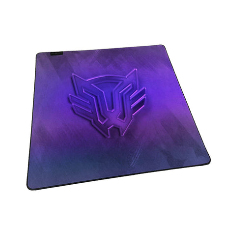 Balam Rush BR-937443 alfombrilla para ratón Cojín de ratón para Juegos Púrpura, Monocromático, Tela, Caucho