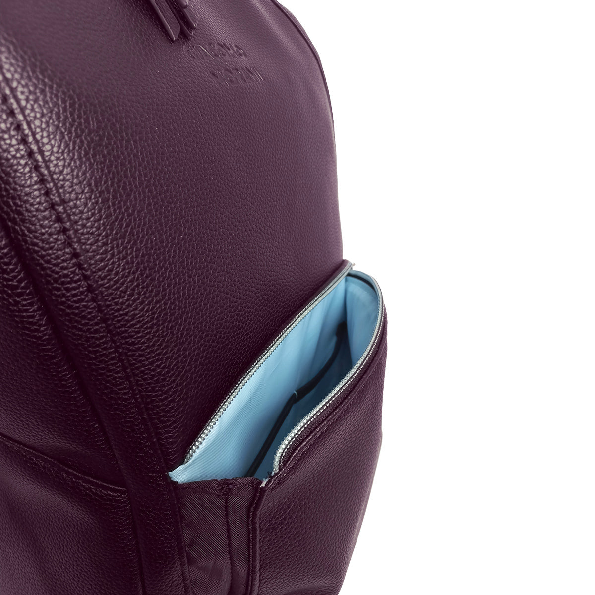 GIACOMO MORANI BACKPACK PARA DAMA PVC 14 PULG VINO