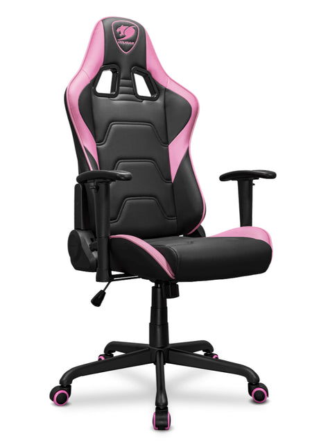 COUGAR ARMOR Elite Eva Silla Ergonómica Silla para videojuegos de PC 120 kg Negro / Rojo Acero