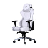 Cooler Master Gaming Caliber X2C Silla universal para juegos asiento acolchado Gris, Blanco, 150 kg, respaldo acolchado,