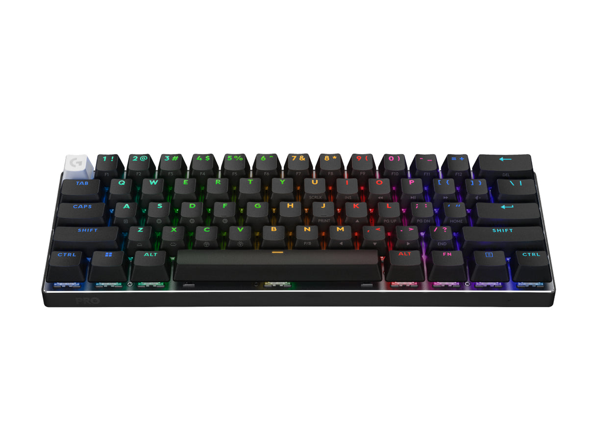 Logitech G PRO X 60, Inalámbrico y alámbrico, RF inalámbrico + bluetooth, Interruptor mecánico