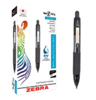 Zebra 712NGRMDC006 bolígrafos Negro Medio Negro 1 mm
