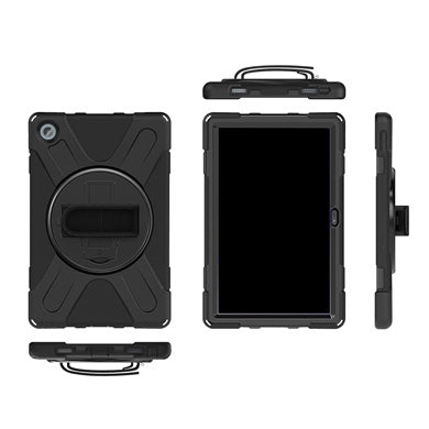 Funda Brobotix uso rudo  para Tableta Lenovo M10 Plus 10 TB125F color Negro