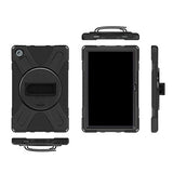 Funda Brobotix uso rudo  para Tableta Lenovo M10 Plus 10 TB125F color Negro