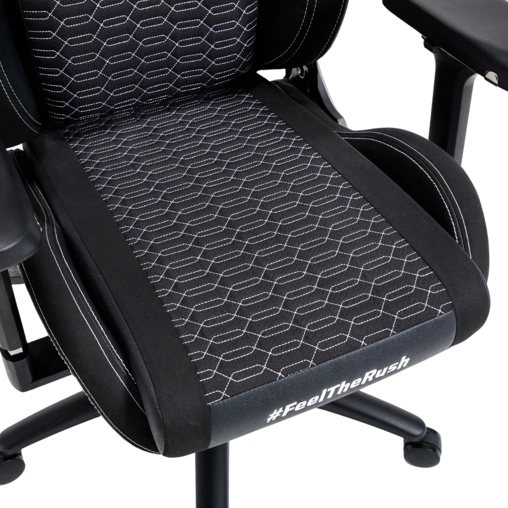 Balam Rush Super U5 Silla de juegos para PC Negro, 150 kg, Apoyabrazos 4D, 90 - 135°