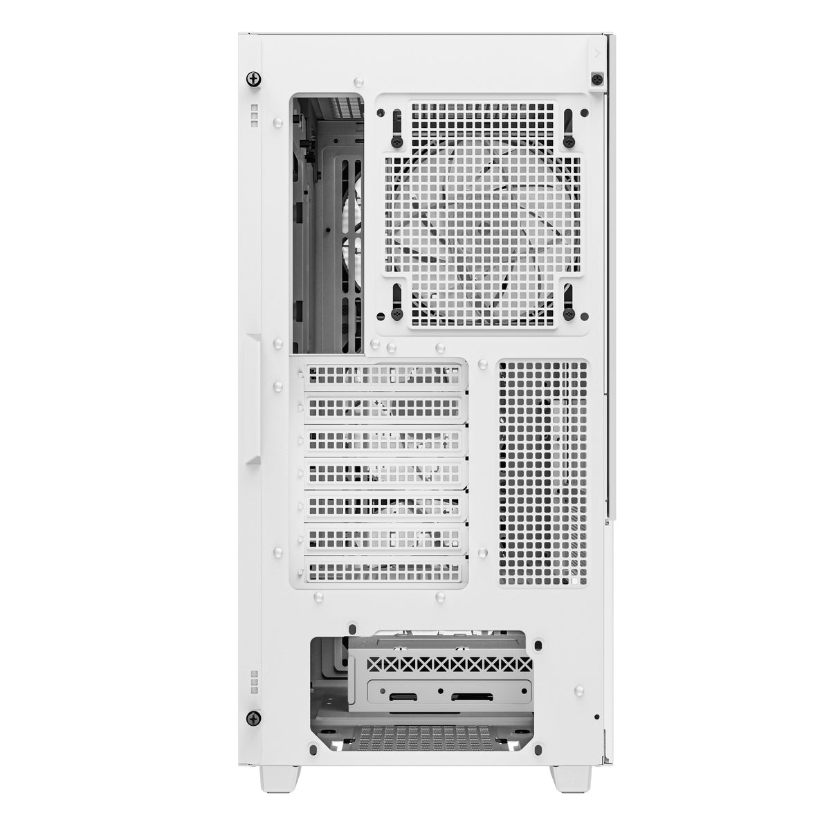 DeepCool CH560 WH carcasas ordenador ABS, Acero, Vidrio templado Midi Tower PC Blanco