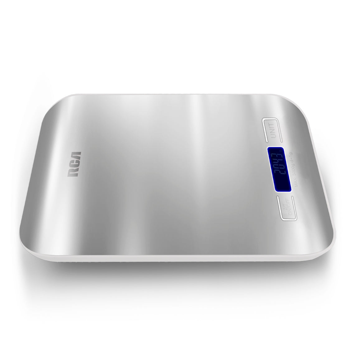 RCA RC-B1 báscula de cocina Acero inoxidable Mostrador Rectángulo Báscula electrónica de cocina, Metal