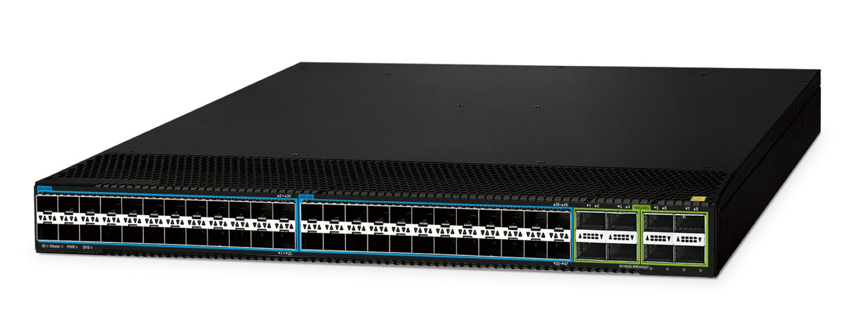 PLANET 48-Port, Layer 3, 25G SFP28 + 8-Port 40/100G QSFP28 Managed Data Center Switch Gestionado L3 