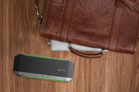 HP Poly Altavoz manos libres USB-A y USB-C con certificación para Microsoft Teams Poly Sync 40+ y adaptador USB-A BT700 altavoz Teléfono móvil/PC Plata Si Si