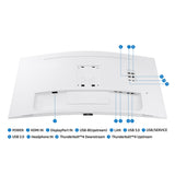 Samsung LS34C650TALXZX Monitor 86,4 cm (34") 3440 x 1440 Pixeles 4K Ultra HD LED Blanco