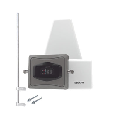 Epcom EP-TB-4GV2-CMLP amplificador de señal celular Amplificador de señal móvil para interior Negro, Gris, Blanco