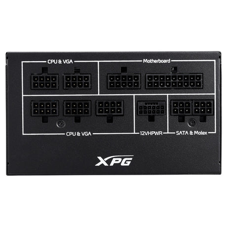 XPG COREREACTOR II 850W Fuente de Alimentación unidades de fuentes de alimentación 850 W 100 - 240 V 47 - 63 Hz 12 A