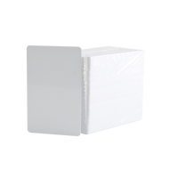 Paquete de 500 Tarjetas UltraCard 10 milesimas Grosor/ Adhesivas/ Imprimibles por un sólo lado / Para pegar sobre tarjetas/ CR80