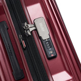 DELSEY MALETA SECURITIME ZIP RIGIDA 24 PULG ROJA