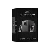 Acteck AS470 Negro Alámbrico 6 W, 2.1 canales, 20 - 20000 Hz, AC-935241