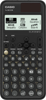 Casio FX-991CW calculadora Bolsillo Calculadora científica Negro, 12 dígitos, Batería