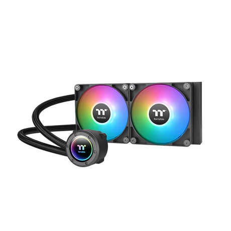 Thermaltake TT TH240 ARGB Procesador Refrigerador de líquidos todo en uno 12 cm Negro 1 pieza(s), 1500 RPM, 3300 RPM