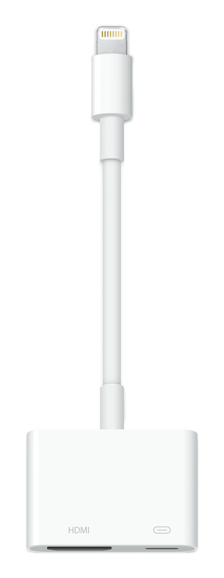 Apple MW2P3AM/A adaptador de cable de vídeo Lightning Blanco, Macho, Hembra, Derecho