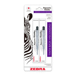 0907-20 - Zebra 0907-20 recambios de bolígrafo Medio Negro 2 pieza(s)