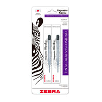 0907-20 - Zebra 0907-20 recambios de bolígrafo Medio Negro 2 pieza(s)