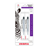 0907-20 - Zebra 0907-20 recambios de bolígrafo Medio Negro 2 pieza(s)