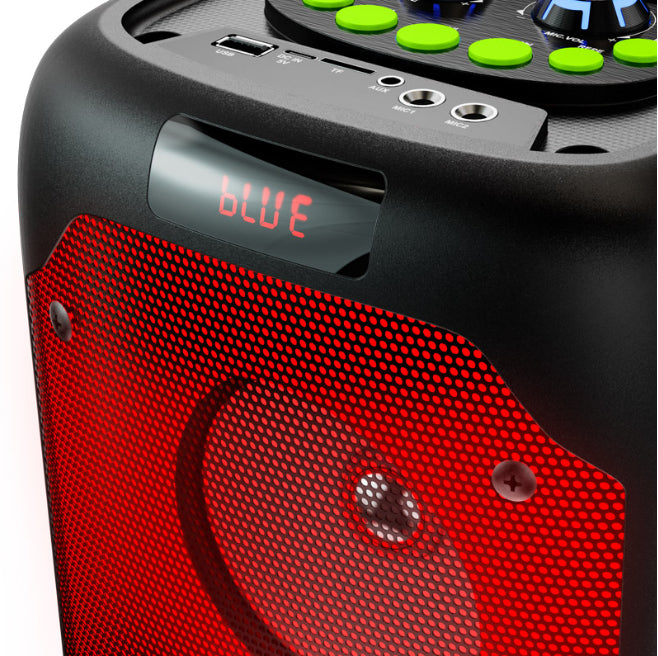 Klip Xtreme KLS-100 altavoz portátil y para fiesta Altavoz de fiesta Negro 80 W, 80 - 15000 Hz, 4 Ohmio, 1200 W