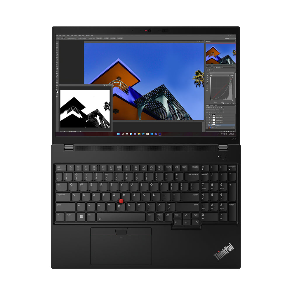 Lenovo ThinkPad L15 Gen 4 (Intel) Laptop Thunder Black Portátil Negro Concha