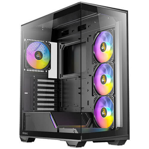 Antec C3 Midi Tower Negro, ATX, ITX, Micro ATX, C3 ARGB | Gabinetes de computadora