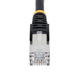 StarTech.com NLBK-100F-6A-PATCH Cables de red 30,5 m Cat6a 0 - 50 °C
