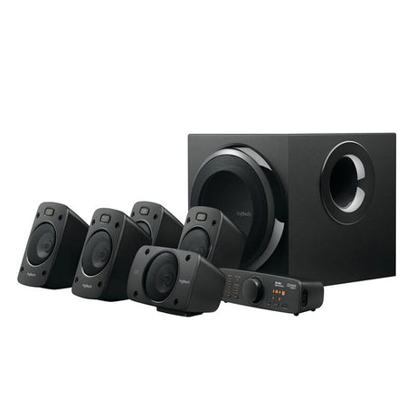 Altavoces Logitech Z906 5.1 THX 500W, 3.5mm RCA Coaxiales, Control Remoto