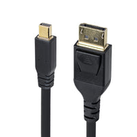 StarTech.com Cable Mini DisplayPort a DisplayPort 1.4 de 3m - 8K 60Hz - HBR3 - Adaptador MiniDP a DisplayPort - UHD 4K 1