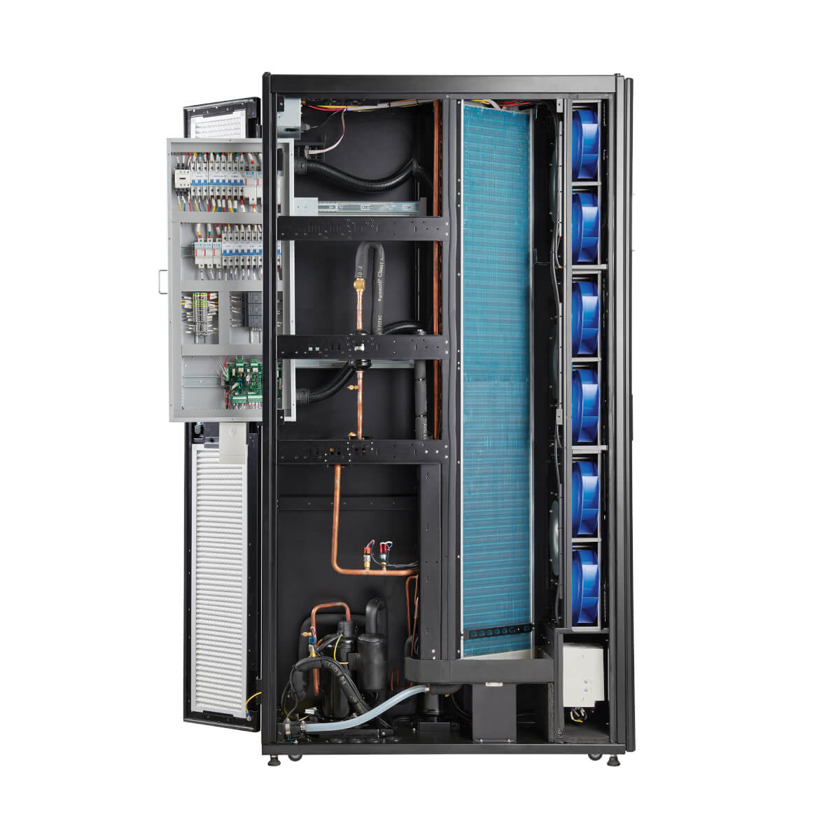 Tripp Lite SRCOOLDXRW25 Equipos de refrigeración para racks Negro, Gris Aluminio, Acero 25800 W